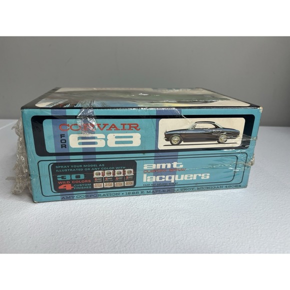 *RARE! Vtg AMT 1968 CORVAIR YENKO STINGER Model KIT #2 - Picture 4 of 7